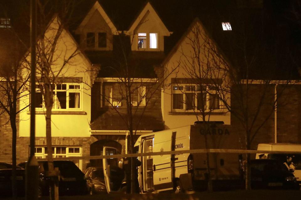 Forensic investigators have searched the house (PA Wire/PA Images)