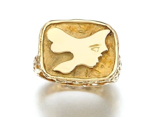 'Iophassa' ring by George Braque for Heber de Lowenfeld, 1960s 