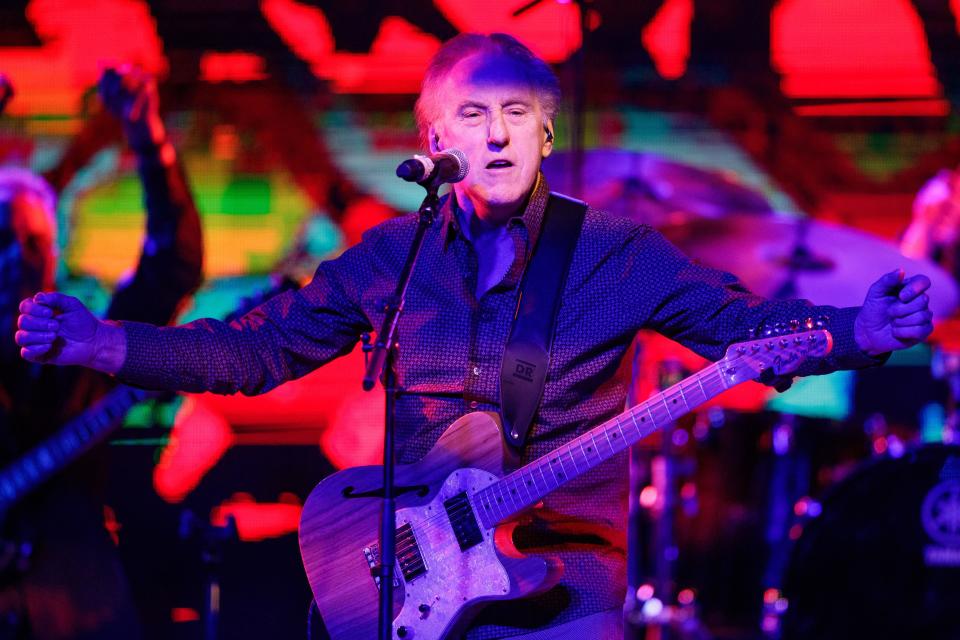 Denny Laine performed at The Moon with others as part of "It Was Fifty Years Ago Today: A Tribute to The Beatles" on Thursday, March 17, 2022.