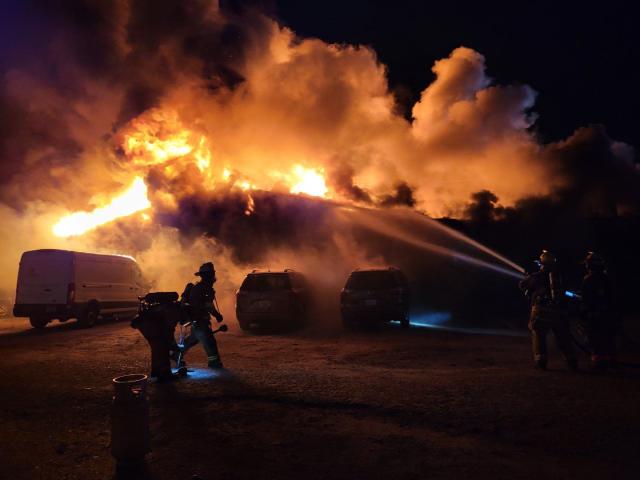 Fire At Mt. Whitney High School Destroys Auto Shop, Parts of Ag