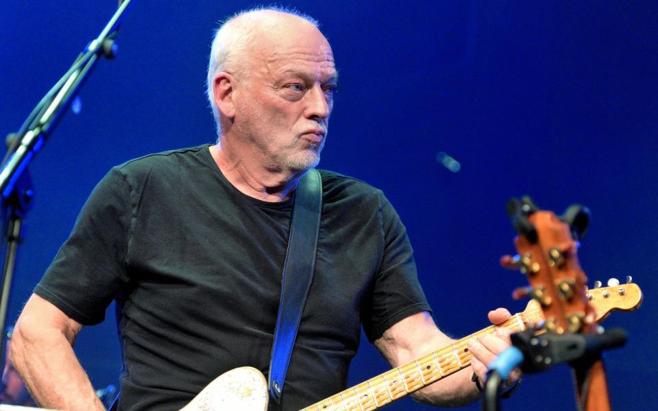 Im September 2019 stand David Gilmour auf der Bühne der Royal Albert Hall in London, zur Feier des Geburstages von Musiker Richard Thompson. (Bild: Gus Stewart/Redferns)