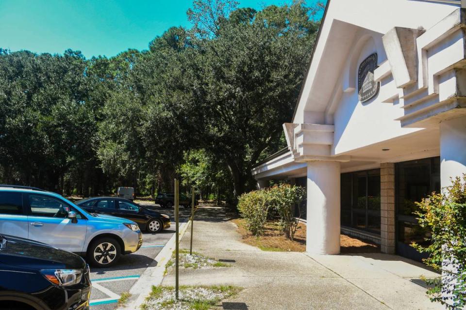 The United States Post Office located on the north end of Hilton Head Island.