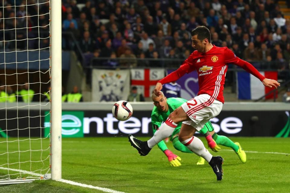 Opener | Henrikh Mkhitaryan scored in the first half (Clive Rose/Getty Images)