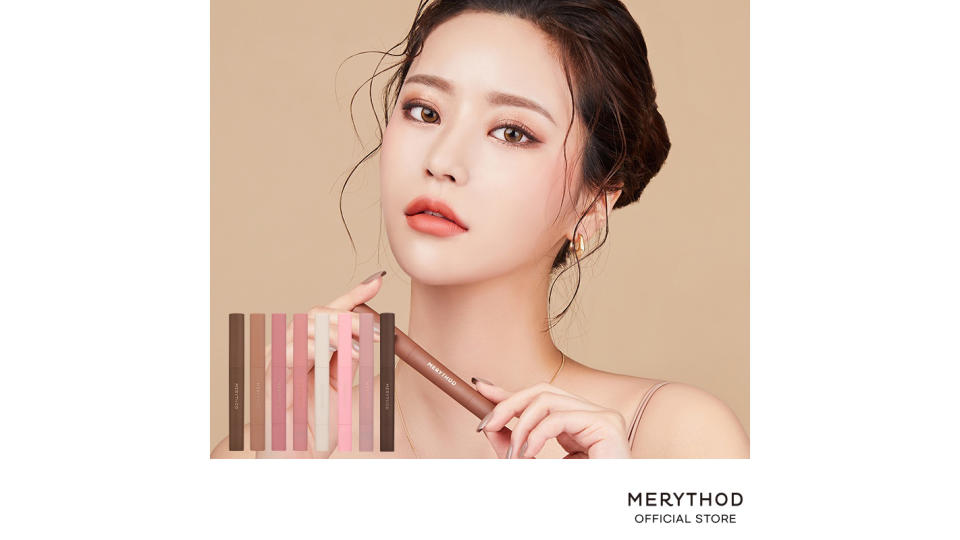 [MERYTHOD] Two Tone and Stick Type Eye Shadow (8 colors). (Photo: Shopee SG)