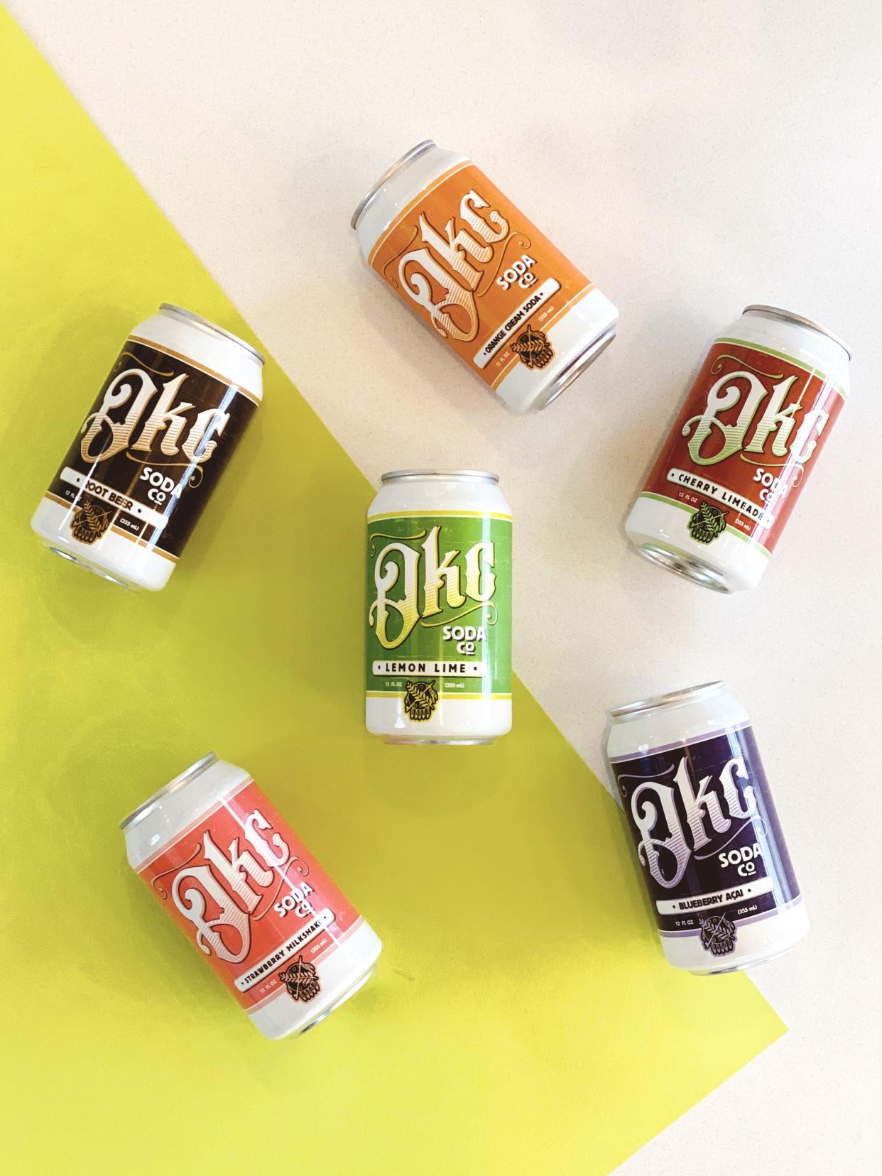 OKC Soda Co. offers pop in flavors like  Strawberry Shortcake, Blueberry Acai, Root Beer and Lemon Lime.