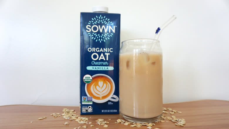 Sown oat creamer