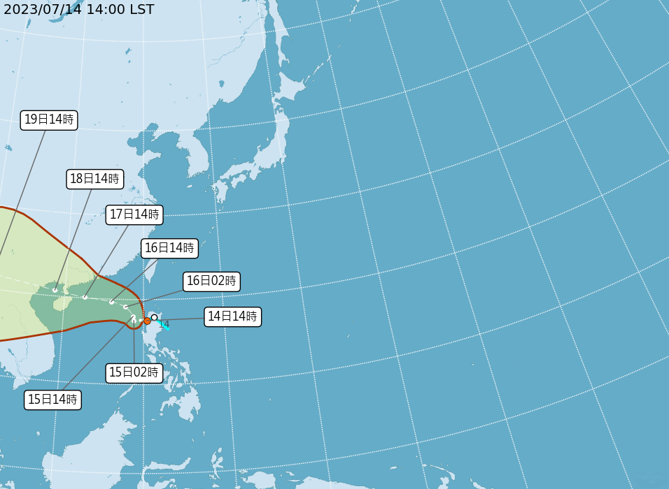 （圖取自中央氣象局）