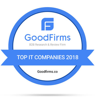 Top IT Companies - 2018 (PRNewsfoto/GoodFirms)