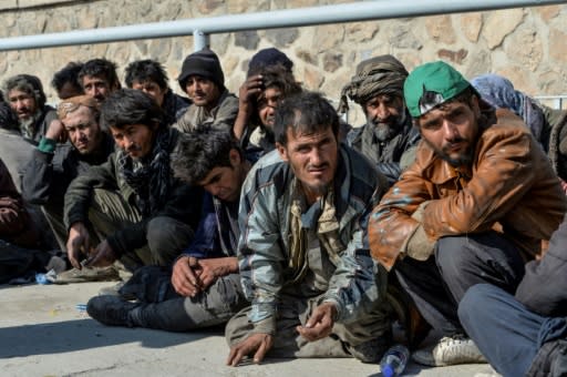 The men, arrested on the streets of the Afghan capital, have been sent to a compulsory detox programme established to tackle an explosion in the use and production of highly addictive methamphetamine