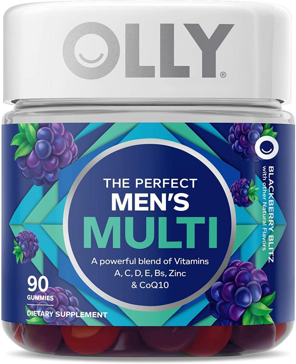 OLLY Men's Multivitamin Gummy, Best Multivitamins for Men