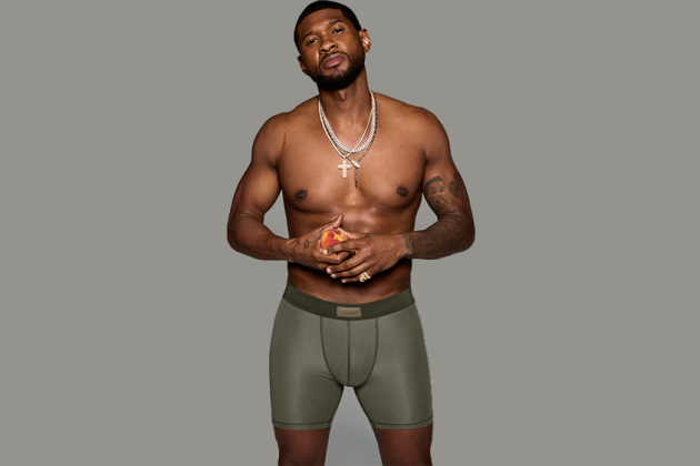 Usher strips for new Skims photos ahead of Super Bowl halftime show