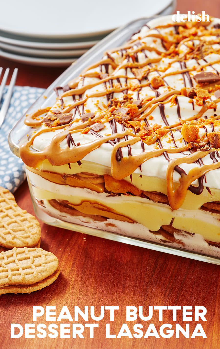 Peanut Butter Dessert Lasagna