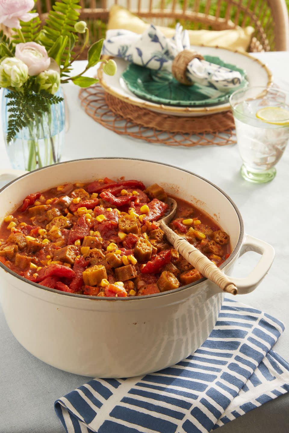 Stewed Okra and Tomatoes