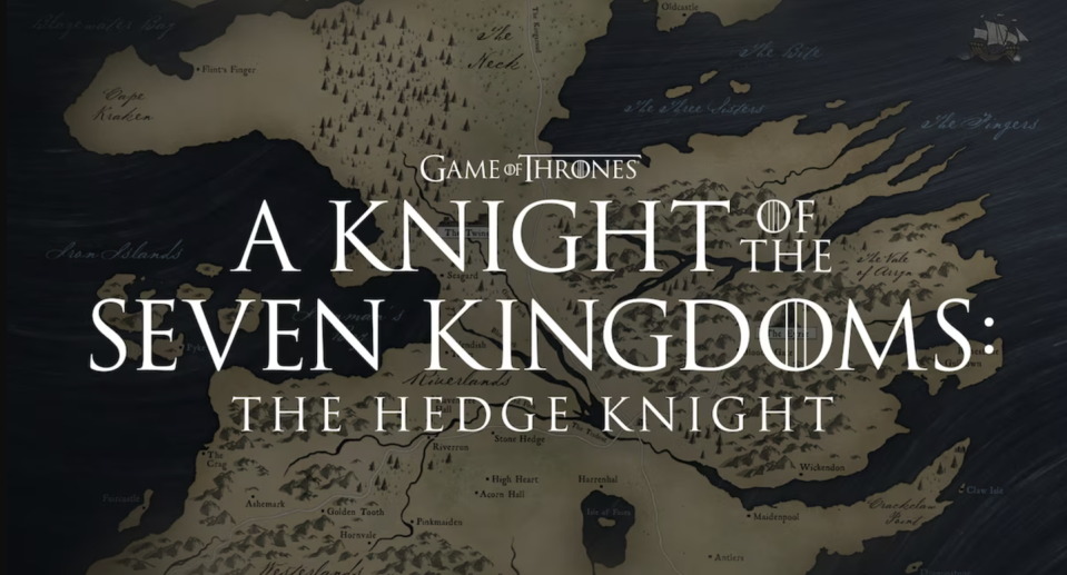 a knight of the seven kingdoms, the hedge knight, game of thrones