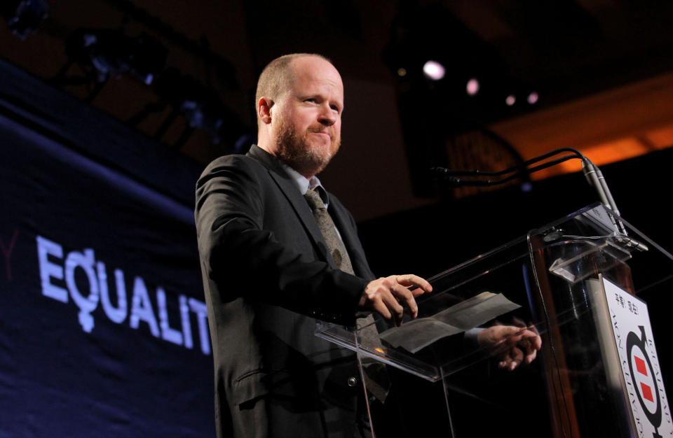 At a 2006 Equality Now event, "Buffy The Vampire Slayer" creator and "The Avengers" writer took a creative and impactful approach to his speech. <a href="http://www.huffingtonpost.com/2013/10/28/joss-whedon-equality-now-acceptance-speech_n_4169800.html" target="_hplink">He discussed the frustrations</a> of always being asked the question, "Why do you create strong female characters?" In the speech he gave numerous responses, including: <blockquote> Because, equality is not a concept. It's not something we should be striving for. It's a necessity. Equality is like gravity. We need it to stand on this earth as men and women, and the misogyny that is in every culture is not a true part of the human condition.</blockquote> 