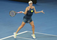 Tennis - Australian Open - Fourth Round - Melbourne Park, Melbourne, Australia, January 21, 2019. Russia’s Anastasia Pavlyuchenkova in action during the match against Sloane Stephens of the U.S. REUTERS/Adnan Abidi