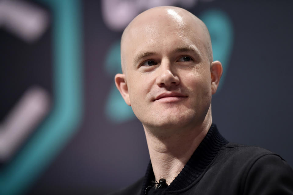 NEW YORK, NY - MAY 15:  Coinbase Founder and CEO Brian Armstrong attends Consensus 2019 at the Hilton Midtown on May 15, 2019 in New York City.  (Photo by Steven Ferdman/Getty Images)