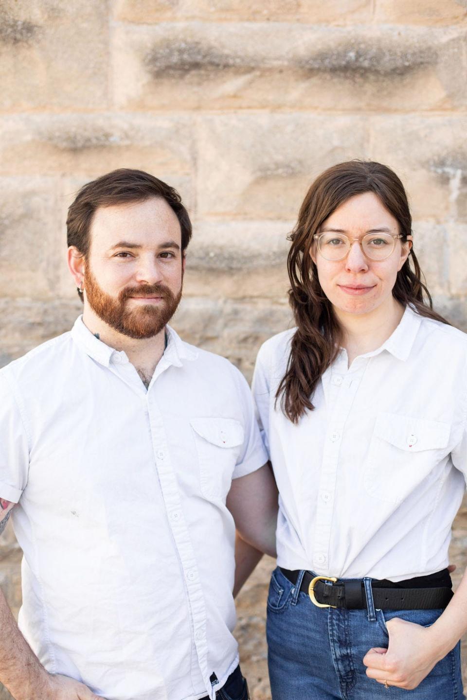 David and Lydia Jackman, owners of Wildweed restaurant, in Over-the-Rhine.