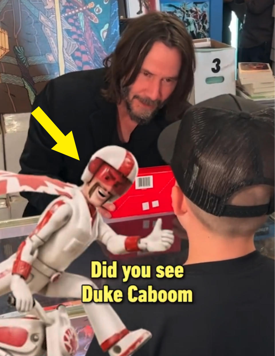 photo of duke caboom in the video