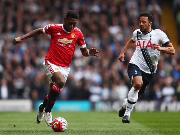 Timothy Fosu-Mensah was brilliant against Spurs but when he went off injured, United conceded three quick goals 