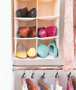 Hang a Shoe Shelf