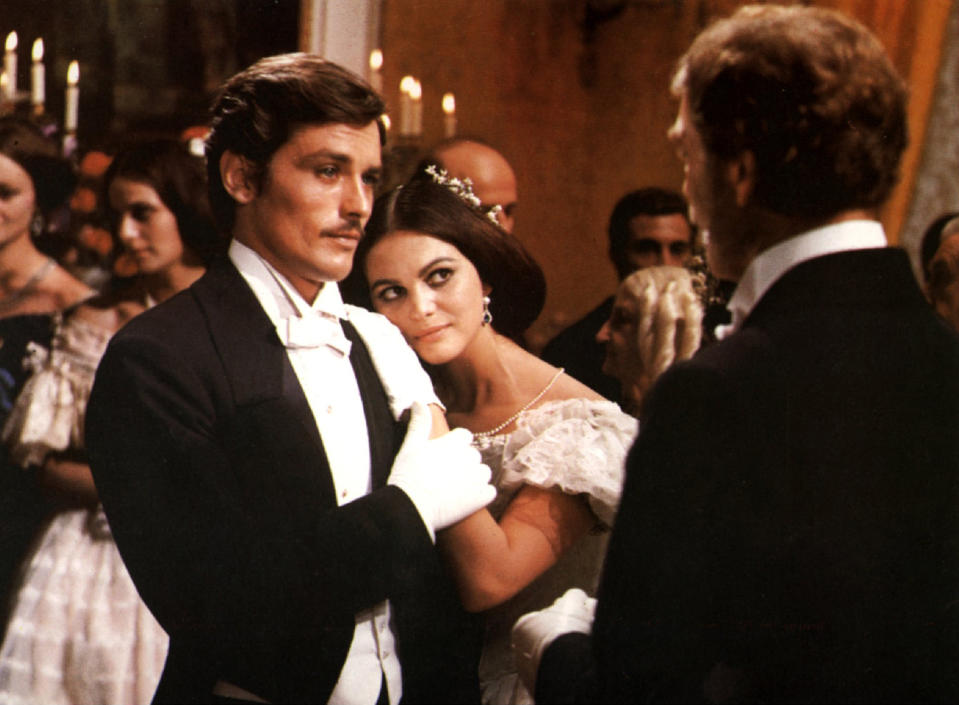 <p>Kino. Der Leopard, (IL GATTOPARDO) IT-F, 1962, Regie: Luchino Visconti, ALAIN DELON, CLAUDIA CARDINALE, BURT LANCASTER. (Photo by FilmPublicityArchive/United Archives via Getty Images)</p>
