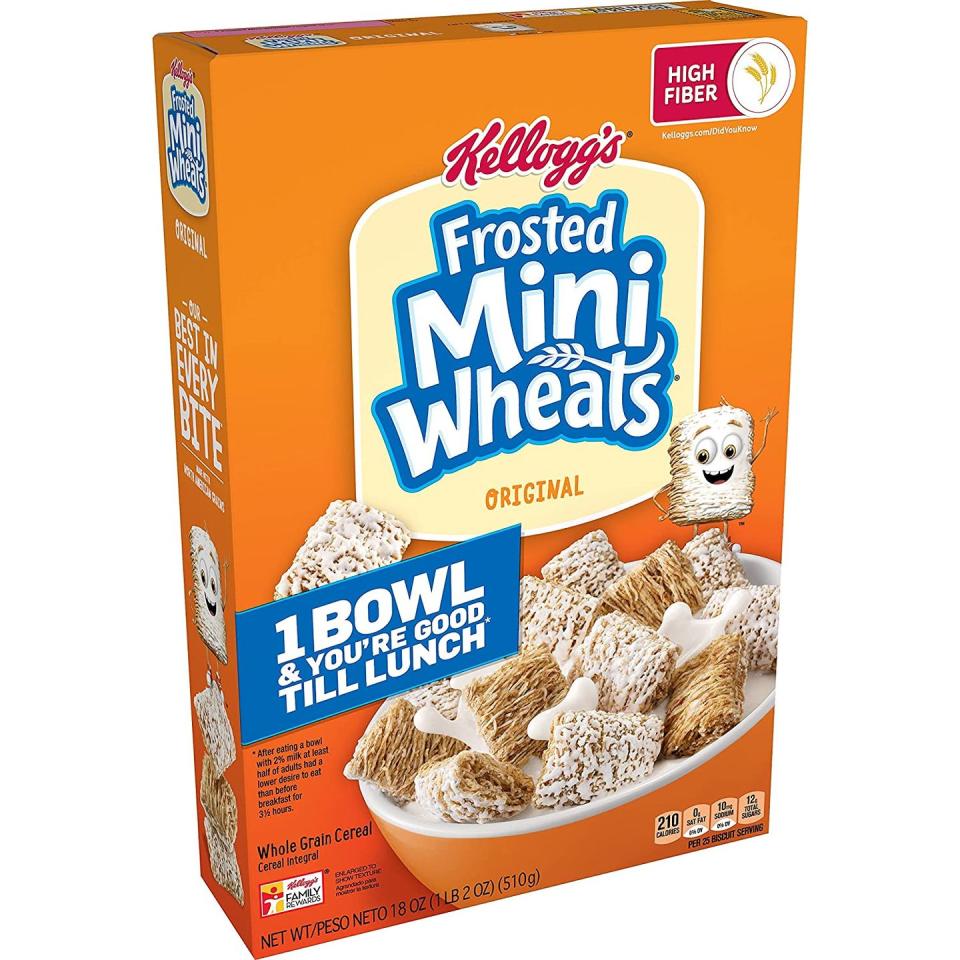 4) 8. Frosted Mini Wheats