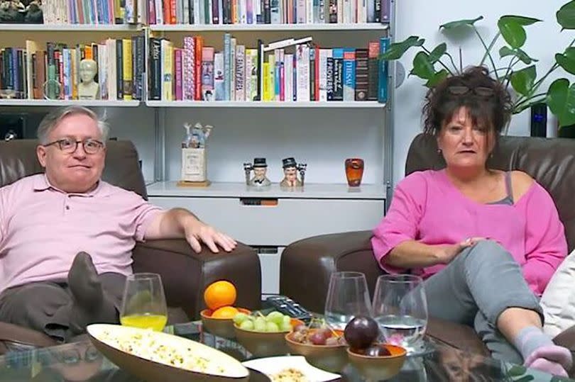 Fellow stars Simon and Jane Minty joined Gogglebox in 2021