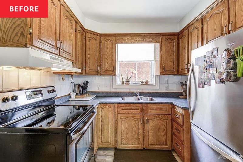 Kitchen before renovation