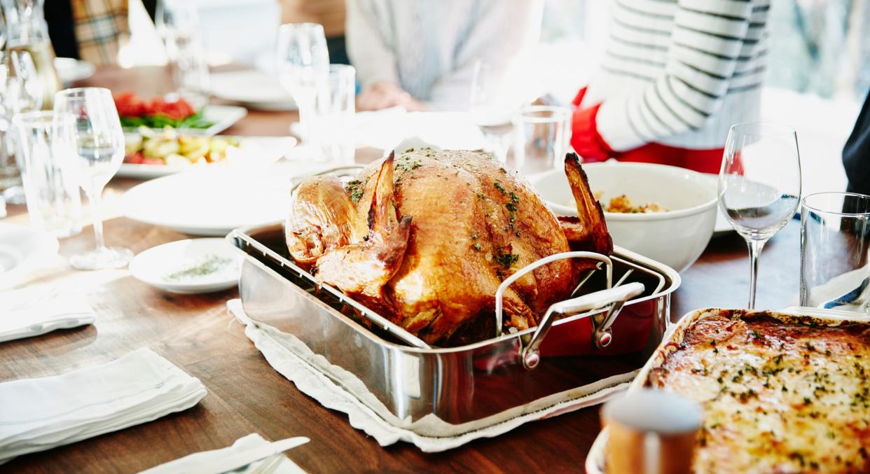 The roast turkey will be the focal point of many dinner tables this Christmas [Image: Getty]