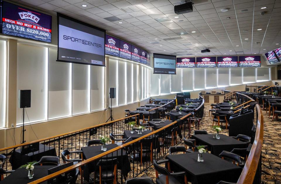 People will be betting on team sports at the Palm Beach Kennel Club in the future - and watching those teams compete on the TVs in the Paddock Room.