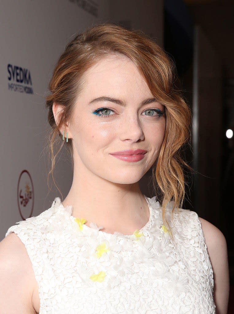 At the premiere of Irrational Man, 2015