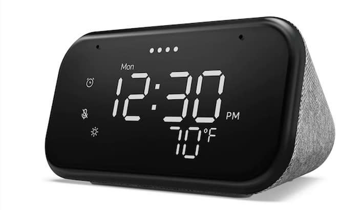 Lenovo smart clock at Lowe's Memorial Day sale