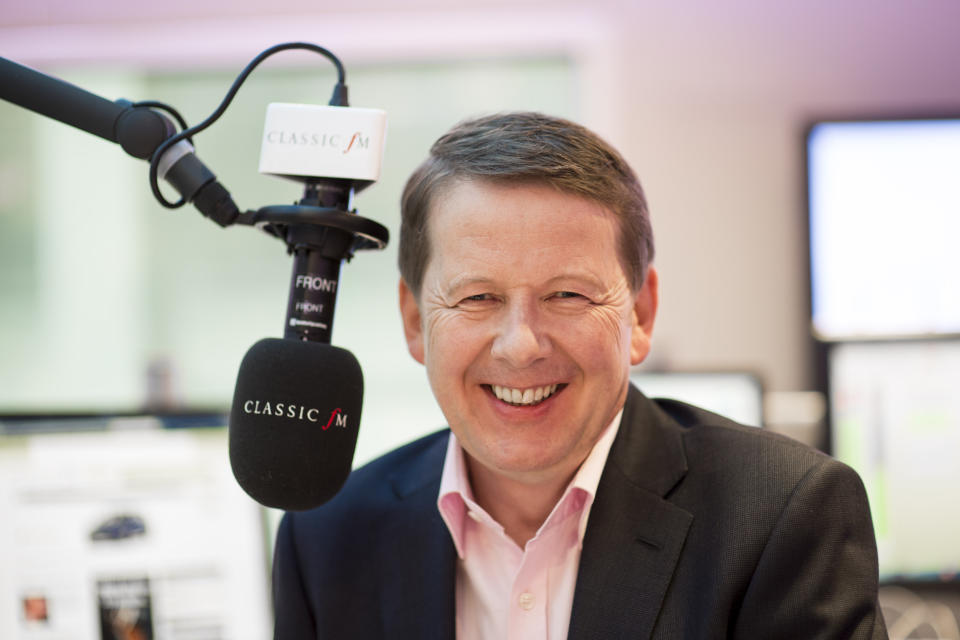 Bill Turnbull, pictured, stepped back from his Classic FM duties in 2021