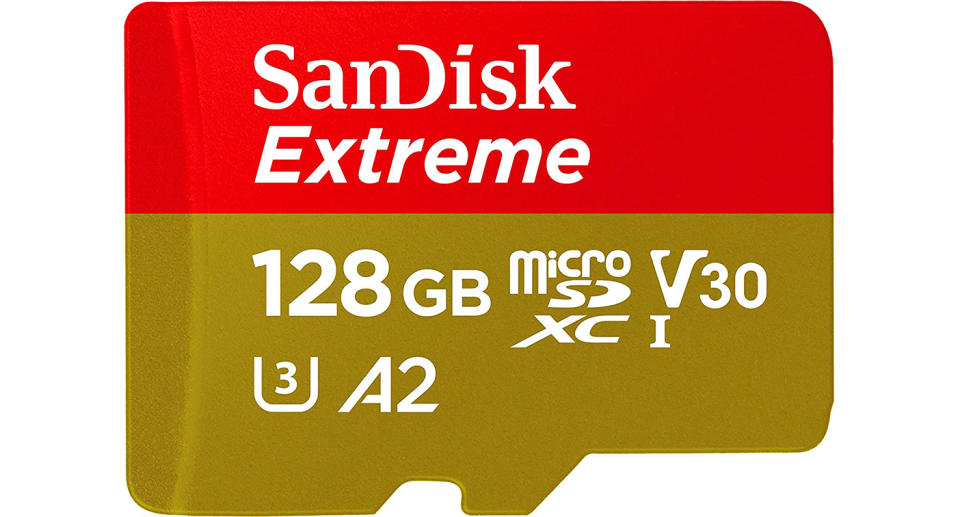 SanDisk Extreme 128 GB microSDXC Memory Card