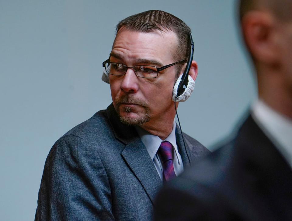 A jury has reached a verdict in the involuntary manslaughter trial of James Crumbley (Mandi Wright/Detroit Free Press via AP, Pool)