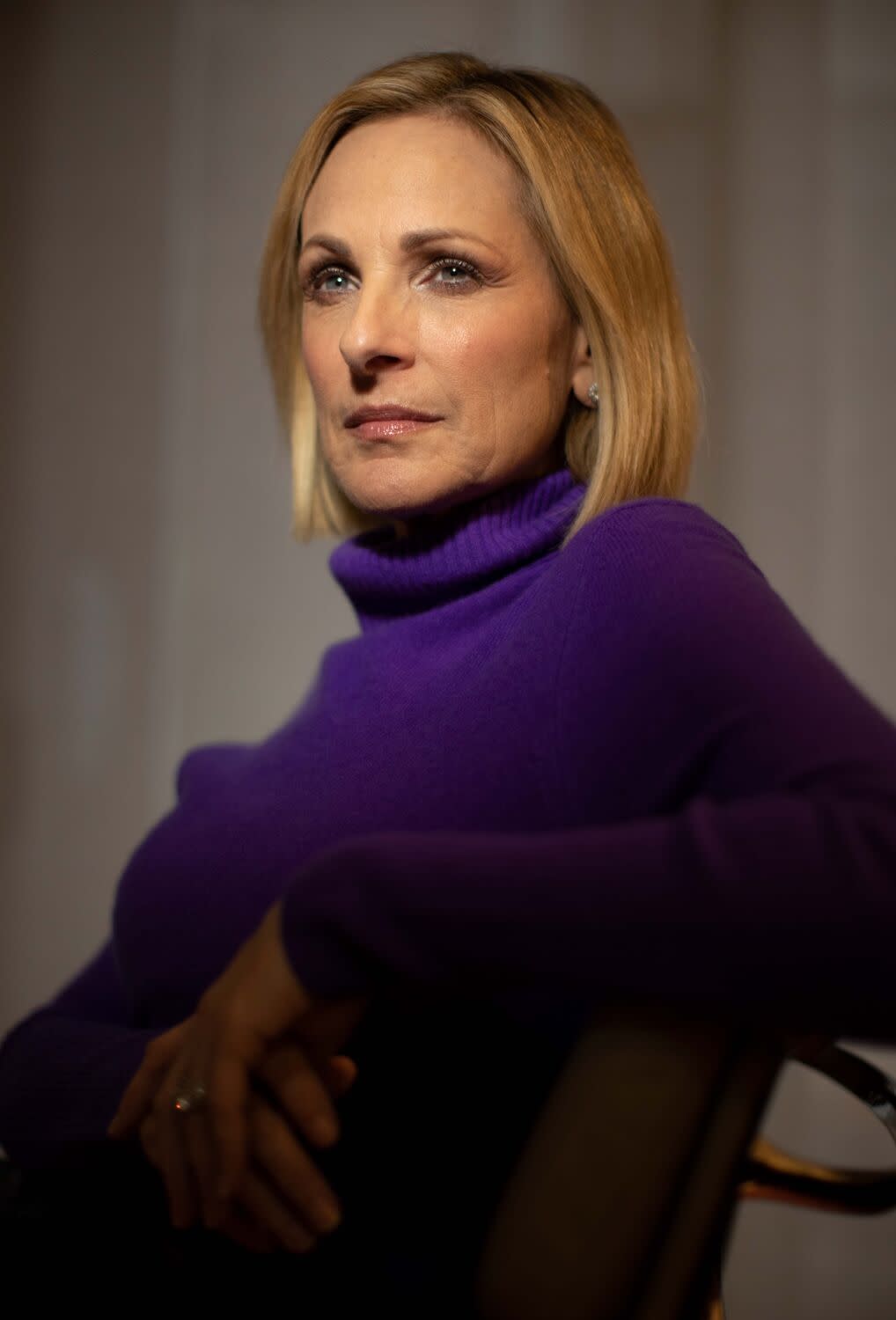 Marlee Matlin in Burbank on Jan. 9.