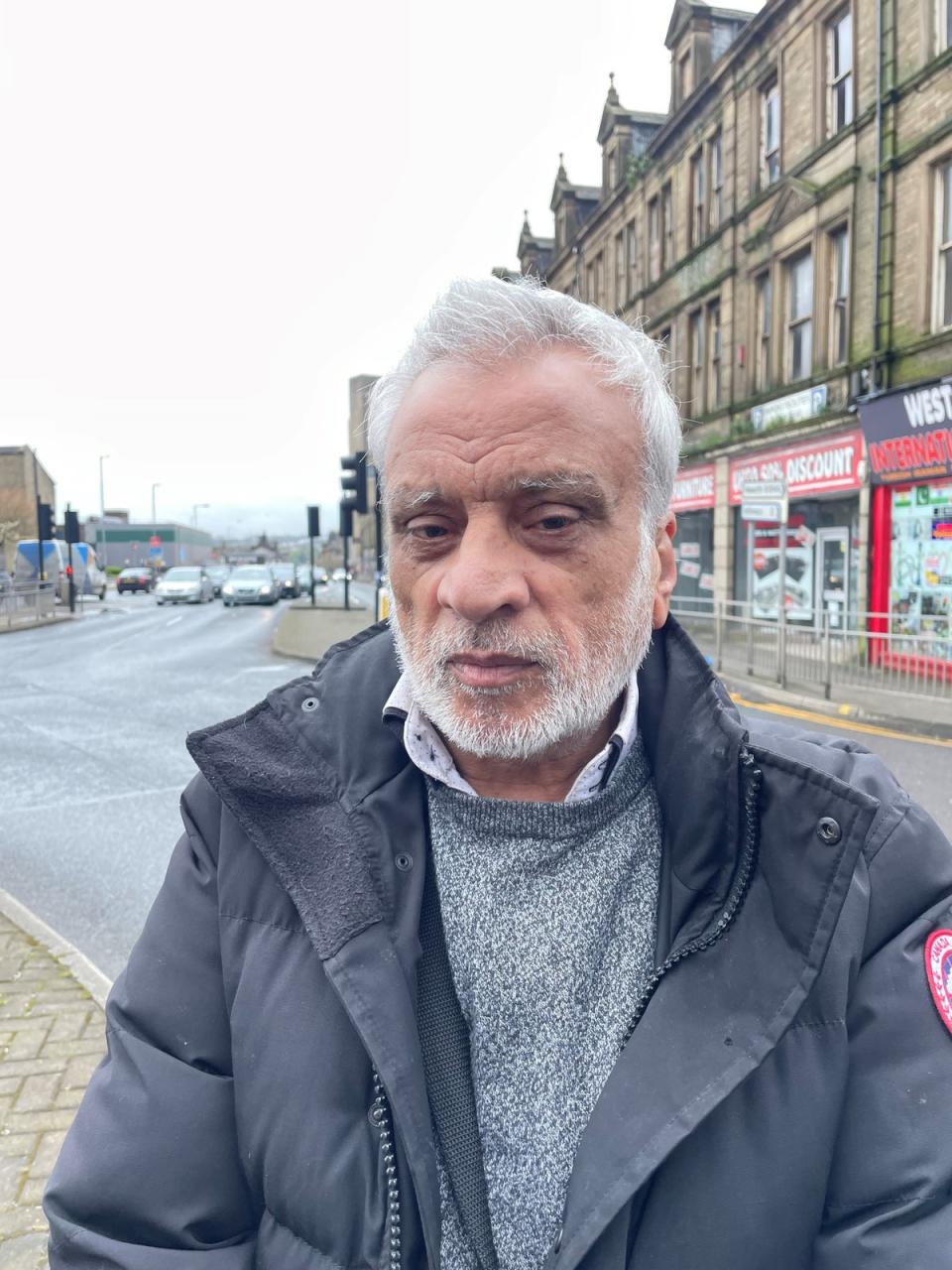 Shopkeeper Geo Khan went to the aid of the young woman after she’d been stabbed (Dave Higgens/PA Wire)