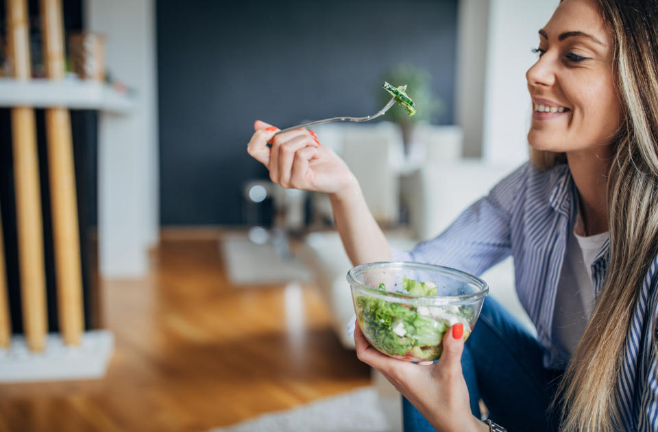 TikTok users are going mad for cucumber salad. (Getty Images)