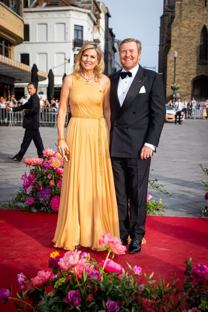 dutch royals state visit to belgium day two