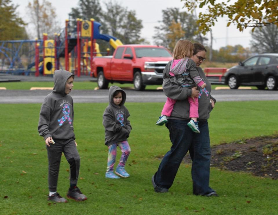 Lauren Gackstetter of Oak Harbor, shown here, founded Jacob’s Joy to support mothers who experienced pregnancy and infant loss.