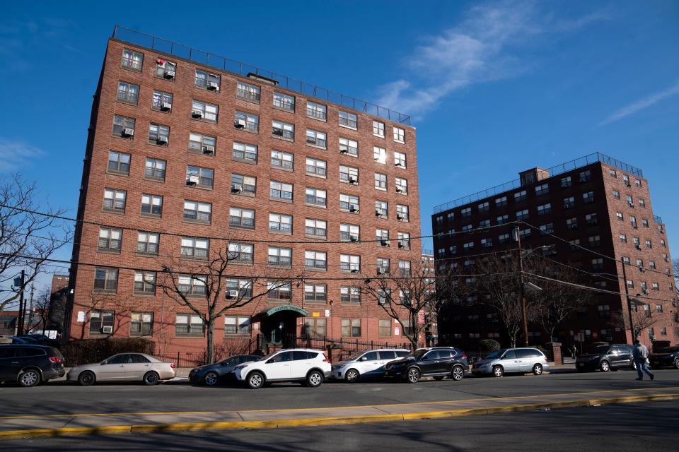 Alfred Speer Village public housing site in Passaic on Wednesday, December 28, 2022. 