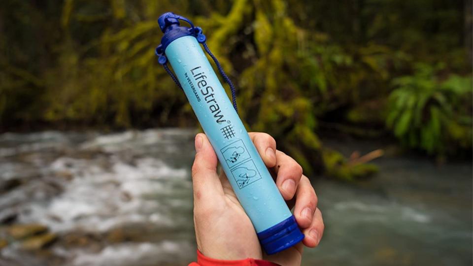 The LifeStraw Personal Water Filter helps remove more than 99.9% of waterborne bacteria and parasites - and it's on sale for Prime Day 2020. 