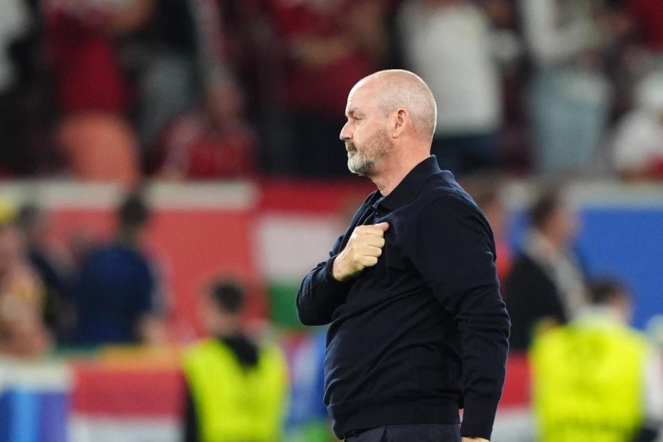 Scotland manager Steve Clarke was defiant in defeat as loss to Hungary ended a disappointing Euros for Scotland. <i>(Image: PA)</i>