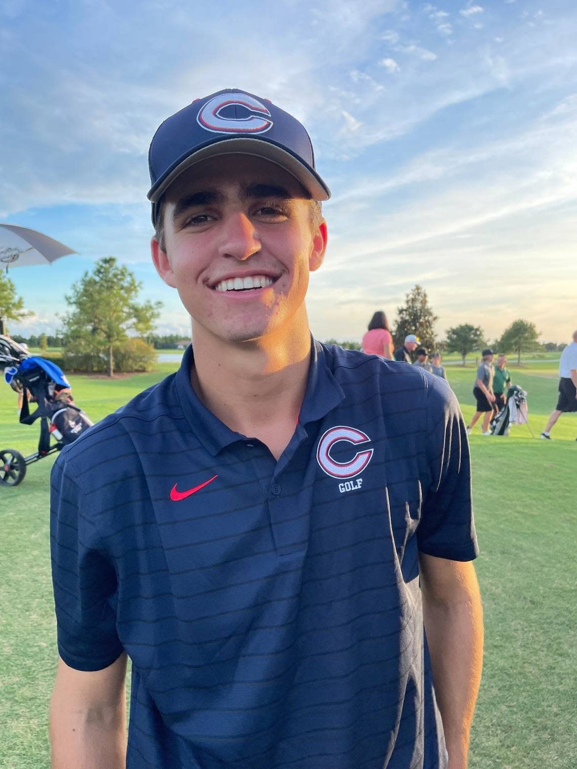 Columbus golfer Andres Atrio.