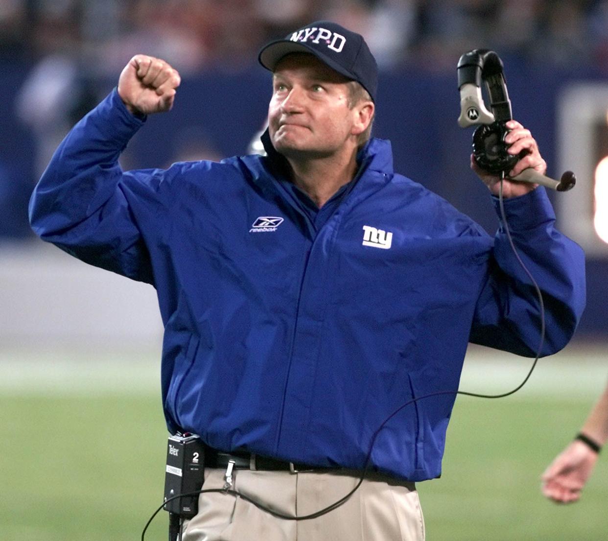 Former New York Giants coach Jim Fassel died Monday, June 7, 2021. He was 71. Fassel was named NFL coach of the year in 1997 and led the team to the 2001 Super Bowl.