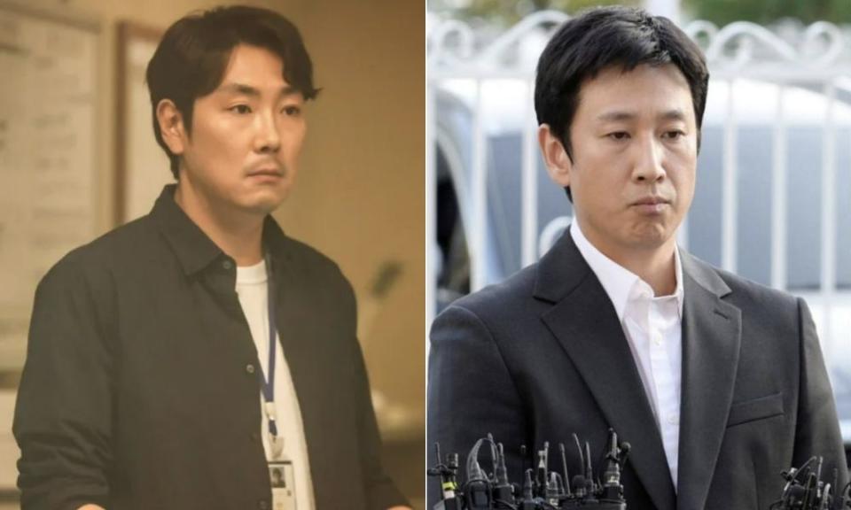 外傳趙震雄（左）將頂替李善均在韓劇《No Way Out》的角色。（翻攝自tvN、Newsen）