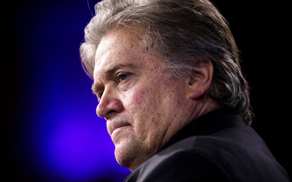 Steve Bannon, chief strategist for President Donald Trump