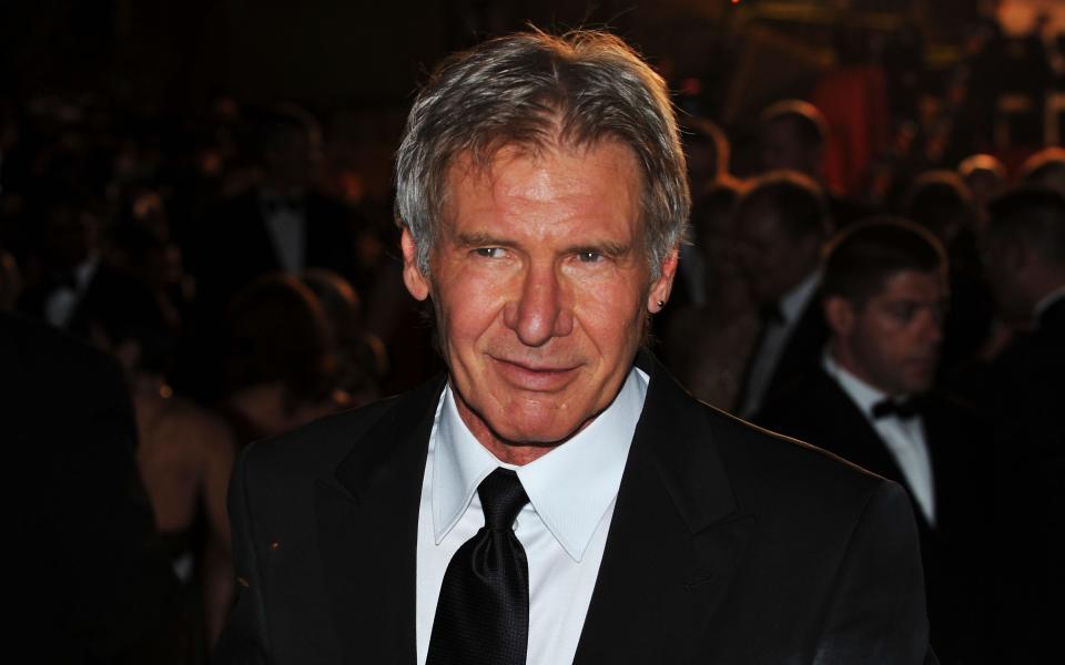 Harrison Ford at the Indiana Jones and The Kingdom of The Crystal Skull premiere  - Credit: Getty Images