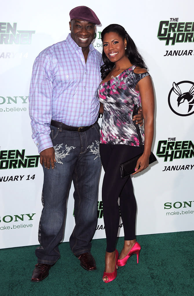 The Green Hornet LA Premiere 2011 Michael Clarke Duncan Omarosa Manigault Stallworth